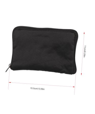 Ultechnovo 5-Piece Zipper Storage Pockets | Portable Blood Pressure Meter Organizer | Diabetics Zipper Storage Pocket Set - Buy Online on GoSupps.com