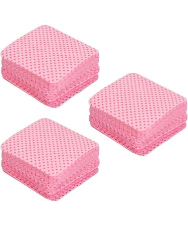 Gel Nail Polish Remover Pads Soft Lint Free Nail Cleaning Pads 300 Pieces for Nail Art (PINK) - Buy Online on GoSupps.com