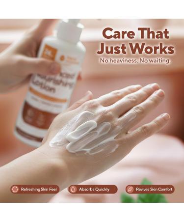 Marie Originals Advanced Nourishing Lotion Daily Moisturizer for Dry & Sensitive Skin Lightweight Fast-Absorbing Hydrating Body Cream with Oat Jojoba & Olive Oil Non-Greasy Formula 16 fl oz - Buy Online on GoSupps.com