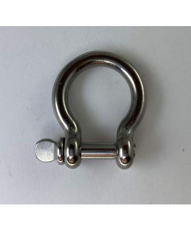 5PC Stainless Steel 316 Round Bow Shackle 5/32 (4mm) Marine Grade - Durable Shackles for Marine Applications - Buy Online on GoSupps.com
