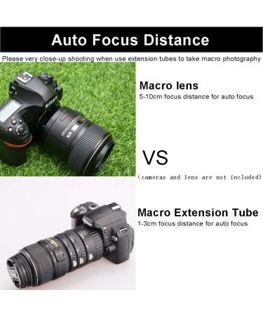 Mcoplus Auto Focus Macro Extension Tube Set for Nikon AF AF-S DX FX SLR Cameras - 12mm 20mm 36mm | MCO-N-B - Buy Online on GoSupps.com
