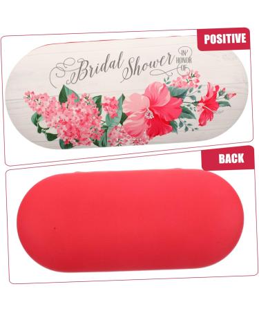 Gatuida Double-Layer Glasses Case - Pink Tinted Sunglasses & Contact Lens Storage Box | Travel-Friendly & Flocked Cloth Design - Buy Online on GoSupps.com