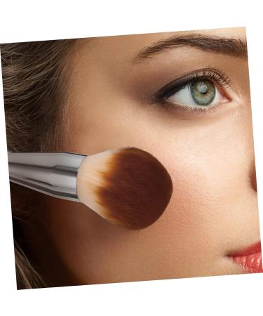 Housoutil Makeup Brush Foundation Brush Blending Makeup Foundation Empty Bottle Powder Brush Concealers Brush Blush Brush Tool Miss Wooden Handle White Fluffy - Buy Online on GoSupps.com