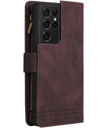 Zerodi's Premium PU Leather Wallet Cell Phone Case - Magnetic Closure & Theft Protection for Outdoor Travel - Buy Online on GoSupps.com