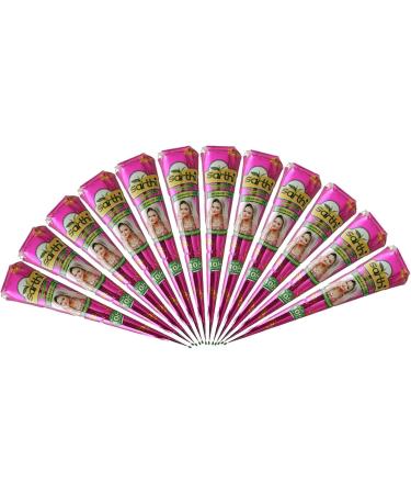 Kajal Sarthi Henna 100 natural henna 6 x paste redbrown 250 g no mixture no PPD skinfriendly and safe perfect for body art and traditional designs 6er Pack - Buy Online on GoSupps.com