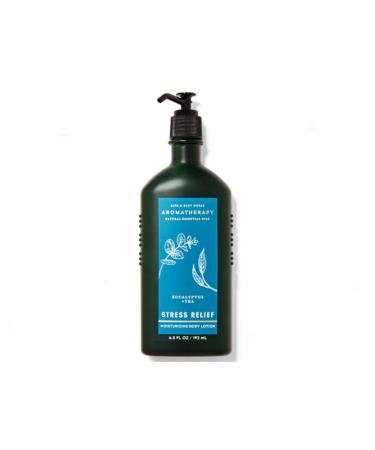 Bath & Body Works Aromatherapy Stress Relief Eucalytus Tea with Natural Essential Oils Body Lotion 6.5 fl oz / 192 mL