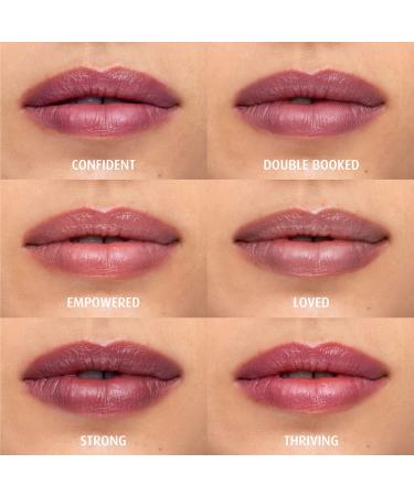Lune+Aster PowerLips Lipstick - Double Booked | Nourishing Jojoba Oil & Vitamin E Formula - Buy Online on GoSupps.com