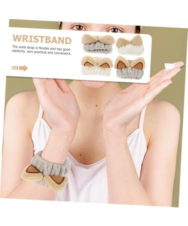 Beaupretty 8 Pcs Plush Wrist Strap - Absorb Water Jewelry | Assorted Colors - 0.04 Ounce (Pack of 1) for International Shipping - Buy Online on GoSupps.com