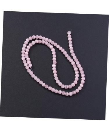 COHEALI Glass Bead Bracelets Natural Gemstone Bracelet Cat's Eye Bracelet Decor Decorate Natural Stone Man Pink medium - Buy Online on GoSupps.com