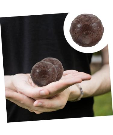 Ultechnovo Health Balls - Outdoor Wooden Boccia Massage Device | Solid Adlerholz Training Ball - Walnut Sports Health Decor - Buy Online on GoSupps.com