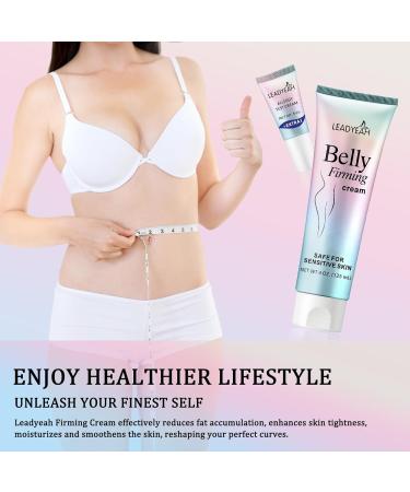 Leadyeah B Flat Belly Firming Cream - Moisturizing Firming for Stomach Thighs and Butt Body Lotion for Women and Men 125 ML - Buy Online on GoSupps.com