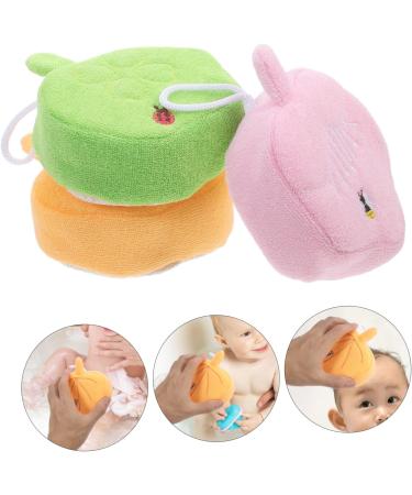 FRCOLOR 12 Pcs Children Bath Balls & Exfoliating Scrub Gloves - Soft Polyester Fiber Bath Sponges & Shower Mittens for Kids - Buy Online on GoSupps.com
