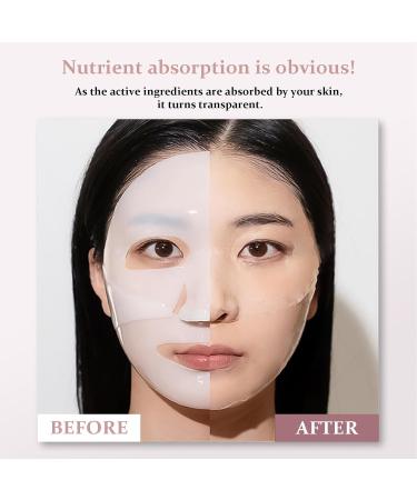Collagen Face Mask Overnight Face Mask Set - Korean Skincare Collagen Mask Sheet Mask - Fights Wrinkles Glow & Rejuvenating Skin Face Masks Skincare Anti Aging Face Mask (4) - Buy Online on GoSupps.com