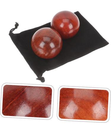 Beavorty 8-Pack Wooden Massage Balls - Health & Fitness Hand Training Balls for Stress Relief & Gymnastics - Buy Online on GoSupps.com