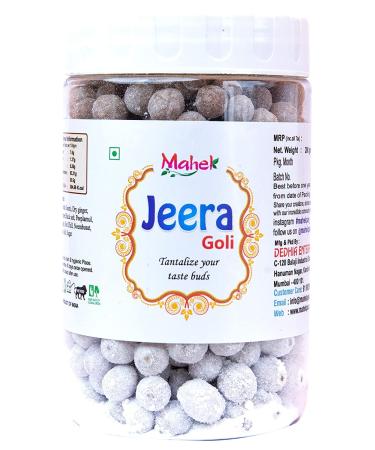 Mahek Jeera Goli 200 GM Mouth Freshener Digestive After-Meal Mukhwas _Packing May Vary