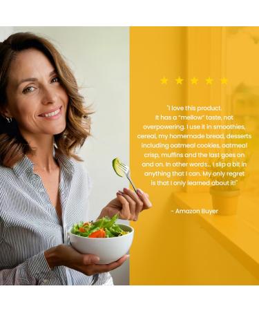 CanMar Ground Milled Golden Roasted Organic Flax Seed (1.2 Kg) Vegan Organic Flaxseed Ground - Non-GMO Gluten Free - Organic Flax Seeds - Ground Flaxseed Meal with Omega-3 Fiber - Linseed Flax Powder - Buy Online on GoSupps.com