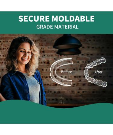 Water SPO Mouthguard for Sleeping - 4 Pcs Night Guards for Teeth Clenching & Protection | Comfortable Mouth Guard for All Ages - Buy Online on GoSupps.com