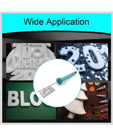Electric Foam Cutter Pen 10CM - Hot Wire Styrofoam Cutting Tool with Stand - 18W Hot Knife for Arts & Crafts - Buy Online on GoSupps.com