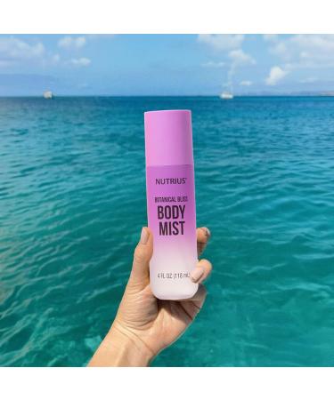 Nutrius Body Mist - Botanicala Bliss 4 FL OZ - Invigorating and Natural Daily Fragrance - Buy Online on GoSupps.com
