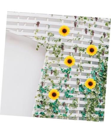 Artibetter Straw Hat 30 Pcs Simulated Sunflower Floral Handbag Sunflower Decor Bag Sunflower Applique Customize Coat Hat As Shownx3pcs 10X10X2CMx3pcs - Buy Online on GoSupps.com