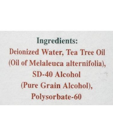 Tea Tree Therapy Oil - 2 fl oz (60 ml) | Pure Tea Tree Oil for Skincare & Wellness - Buy Online on GoSupps.com