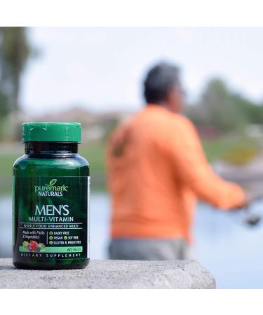 PureMark Naturals Men's Multi-Vitamin - 60 Tablets for Optimal Health - Buy Online on GoSupps.com