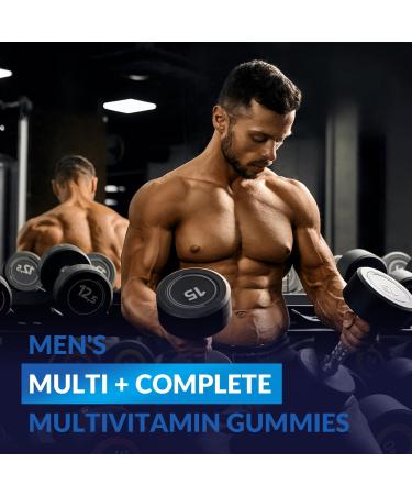 Mens Multivitamins Gummies Omega 3 CoQ10 Turmeric Lycopene Digestive Enzymes Daily Mens Vitamins A C D E B6 B12 Methylated Multivitamin for Men - Energy Immunity Sugar Free Vegan 60 Count (Pack of 2) - Buy Online on GoSupps.com