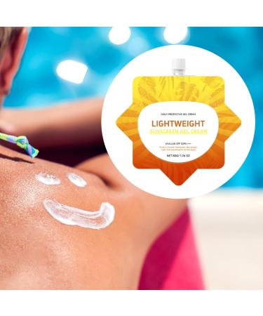 Sunscreen Lotion 50g Travel Size Sunscreen Lotion waterproof sunscreen makeup durable for swimming hiking traveling - Buy Online on GoSupps.com