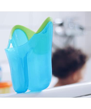 Nuby Tear-Free Rinse Pail 5 Inch - Aqua/Green (Pack of 1) | Shop Now - Buy Online on GoSupps.com