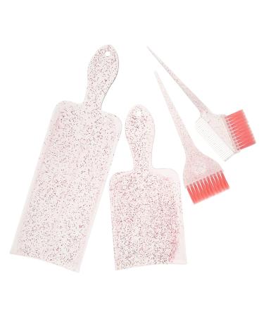 VINTORKY 1 Set highlighter comb highlight hair kit hairdressing brush hair highlighting comb hair foiling board hair coloring tool hair tint kit hair dye tool Pearlescent nylon board comb
