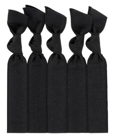Emi-Jay Hair Tie Collections  Black Satin