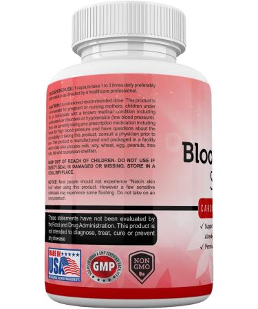 Amate Life Lower Blood Pressure Health Formula - 90 Capsules - Buy Online on GoSupps.com