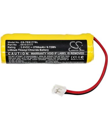 Buy 3.6V 0515 0177 Battery Replacement for Testo 177 Loggers 175-T1 & 175-T2 | International Shipping Available - Buy Online on GoSupps.com