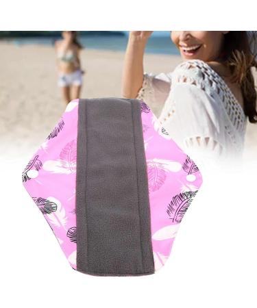 Reusable Bamboo Carbon Fabric Menstrual Pads | Comfortable & Washable | Eco-Friendly Menstruation (S-Code) - Buy Online on GoSupps.com