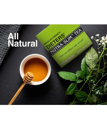 Regular Strength Dieters' Nature-Slim Tea Triple Leaves Brand - 30 Tea Bags - Buy Online on GoSupps.com