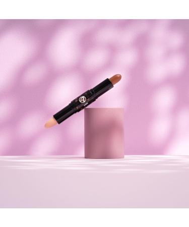 W7 Contour Stick - Double-Ended Creamy Contour & Highlight Makeup - Bronze Shape & Define - Medium Medium 1 count (Pack of 1) - Buy Online on GoSupps.com