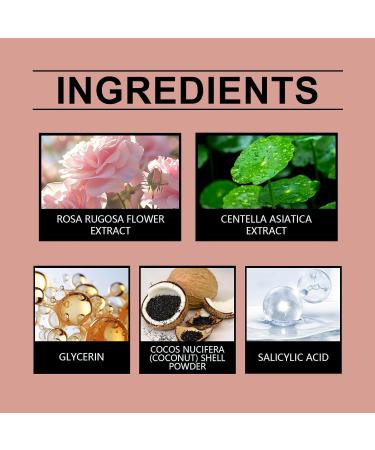 Clear facial peeling cream shower peeling organics facial peeling brightening peeling natural body scrub facial peeling cream for supple skin skin care pink Ros 1 g 1er Pack - Buy Online on GoSupps.com