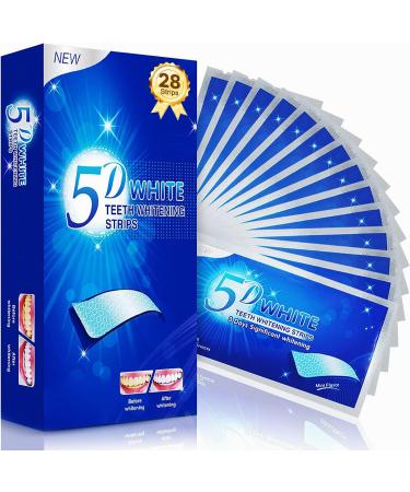 Teeth Whitening Strips Tooth Whitening Kits: 14 Treatments Whitening Strips Safe for Enamel Non-Sensitive Formula Pack of 28 Teeth Whiteing Teeth Whitener Strips