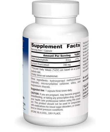 Planetary Herbals Goji Berry Full Spectrum 700mg Botanical Elixir for Health and Longevity 90 Vegetarian Capsules - Buy Online on GoSupps.com