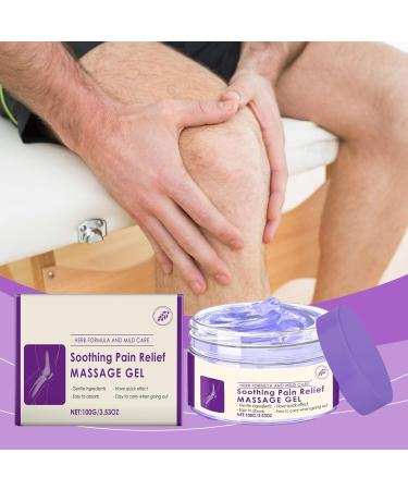 Gel de massage violet apaisant pour les articulations soulage les genoux et les douleurs articulaires. Cr me de massage pour tout le corps gel rafra chissant aux extraits naturels (12PCS) - Buy Online on GoSupps.com