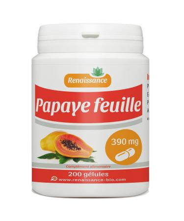 Papaya 390 mg - 200 capsules