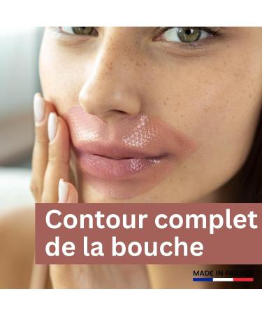 Lychee Moisturizing and Anti-Aging Lip Mask - Hydrogel Lip Contour Patch - 97% Natural Origin - Made in France - Soft Smooth and Supple Lips - Buy Online on GoSupps.com