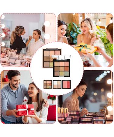 Make-up Palette Makeup Palette for Eyeshadow Blush Highlighter Satin and Matte Effects Cosmetics Soft Beauty for Evening and Travel - Buy Online on GoSupps.com