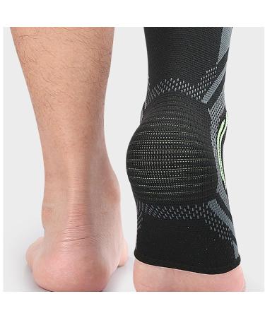 YUYTE Ankle Support Sleeve - Elastic Compression Brace for Plantar Fasciitis Heel Spurs & Tendonitis | Shock Absorption | International Shipping - Buy Online on GoSupps.com