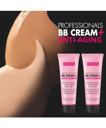 Pupa BB Cream Plus Anti-Eta' N.002 Sand - Anti-Aging Formula - Buy Online on GoSupps.com