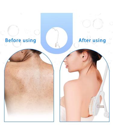 Long Handle Back Scrubber for Shower - Elderly & Disabled Friendly - Buy Online on GoSupps.com