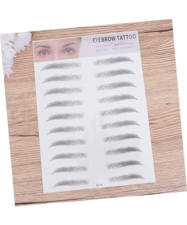 NOLITOY 2pcs 3d Eyebrow Stickers Continuous Spray Bottle -like Artificial Eyebrow Tool 6d Eyebrow Trimming - Buy Online on GoSupps.com