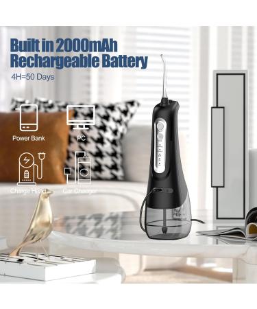 Mouth Shower Wireless - 4 Cleaning Modes IPX7 Waterproof USB Rechargeable Dental Care - Ideal for Home & Travel - Buy Online on GoSupps.com