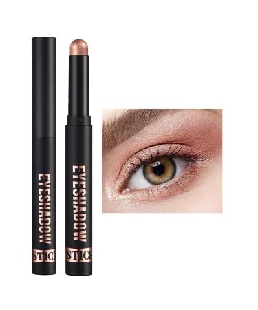 HULUBO Eyeshadow pen cream eyeshadow brightener stick waterproof eyeshadow stick for effortless smoky or natural eye makeup (10#)