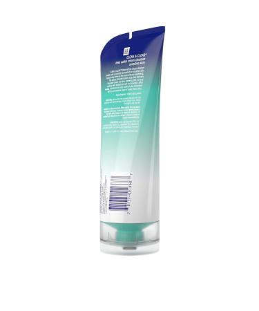 Buy Clean & Clear Deep Action Cream Facial Cleanser for Sensitive Skin - Gentle Oil-Free Daily Face Wash (6.5 oz) - International Shipping Available - Buy Online on GoSupps.com
